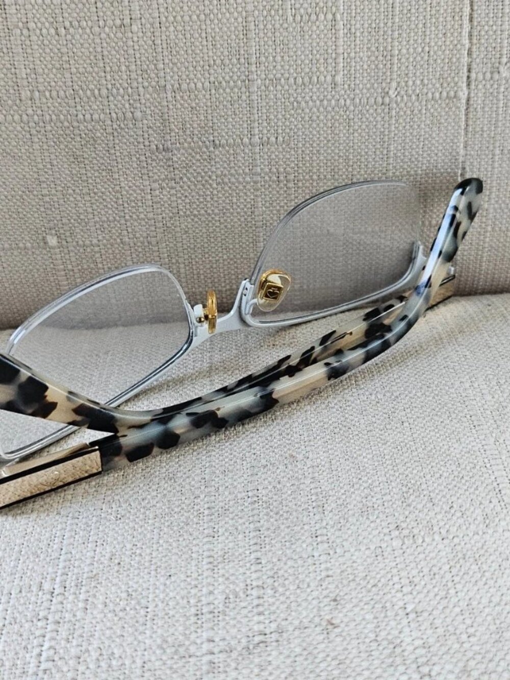 Kate Spade Women Eyeglasses Frame Half Rim Eyewear GLORIANNE Black Glasses - Picture 4 of 12